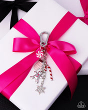 Load image into Gallery viewer, Holiday Moments - Multi - Christmas Paparazzi Bag Charm - Week 1 Exclusive Paparazzi