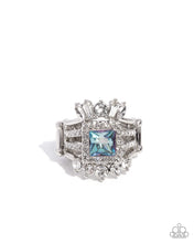 Load image into Gallery viewer, Stately Squares - Blue

