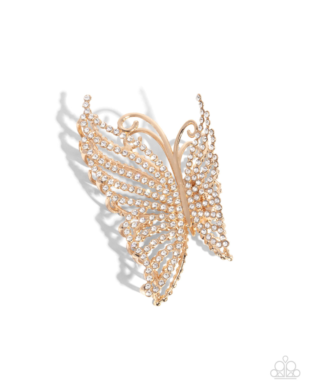 Floating Fanfare Paparazzi Hair Clip