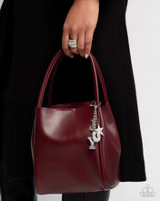 Load image into Gallery viewer, Make a Joyful Noise - Multi Rhinestone Holiday Bag Charm - Week 3 Exclusive Paparazzi
