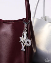 Load image into Gallery viewer, Make a Joyful Noise - Multi Rhinestone Holiday Bag Charm - Week 3 Exclusive Paparazzi
